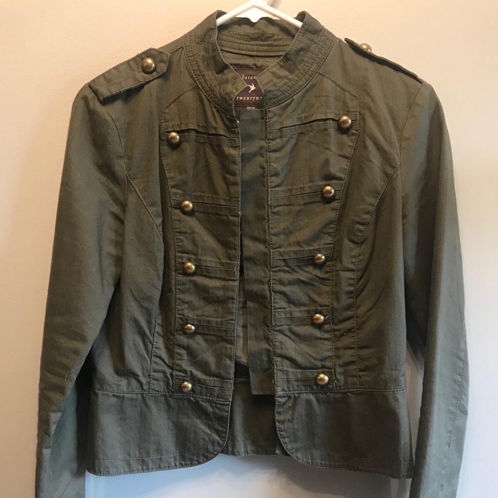 Forever 21 Military Jacket